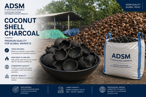 Coconut Shell Charcoal